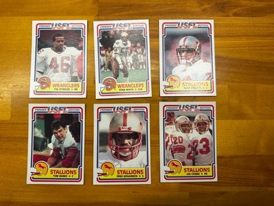 1984 Topps USFL FB Card #s 1-132 +Rookies -You Pick- K