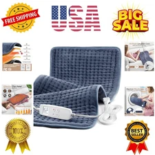 Heating Pad: 33 x 17 inches Electric Heating Pad for Back Pain Relief -Extra ...