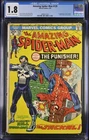 Amazing Spider-Man #129 CGC 1.8 1st Appearance of Punisher 1974