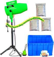 LANGXUN Macchina per Schiuma per Festa, 1200W Macchina per Bolle Cannone in Schiuma ad Alta Potenza,...