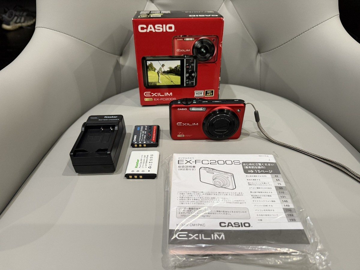 中古 買取オンライン デジタルカメラ CASIO EXILIM EX-FC200S 【公式通販】