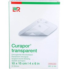 Curapor Wundverband Steril Transparent 10x15 ...