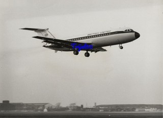 10x7 B&W Photo BAC 1 11 G ASJA Maiden Flight Bournemouth 1963