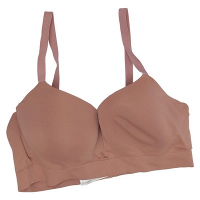 H&M, BH, Größe: 90D, Beige, Elasthan/Polyamid, Einfarbig, Damen #EAJ