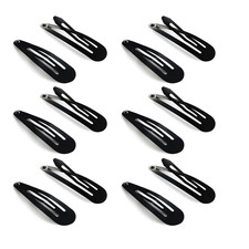 Snap Hair Clips, 40 Pack 2 Inch Barrettes Metal Hair Clips Slides, Women and Gir