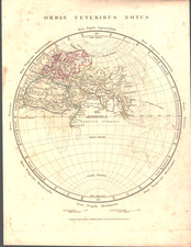 The Ancient World - Orbus Veteribus Notus - Aaron Arrowsmith 1841