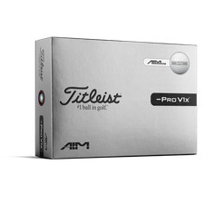 TITLEIST PRO V1X LEFT DASH WHITE ENHANCED ALIGNMENT GOLF BALL DOZEN 2026