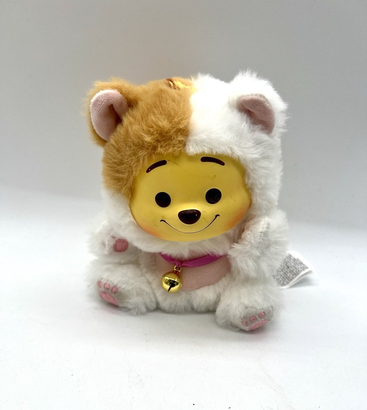 Winnie-The-Pooh Blind Box Collection Naughty Party Vinyl Face Plush Pendant Cat
