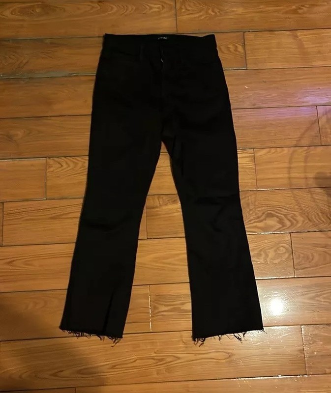J Brand Mid Rise Flare Cropped Jeans Size 25