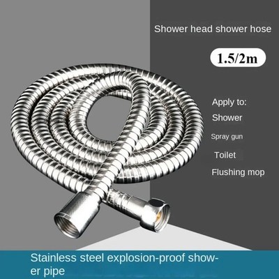 Features: Material: Stainless steel,Copper  Length:1.5m(4.9ft)/ 2m(6.6ft)  1. Hi