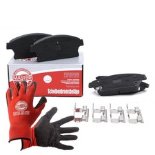 Bremsbeläge + Handschuhe vorne für CHEVROLET CRUZE, ORLANDO; OPEL; VAUXHALL