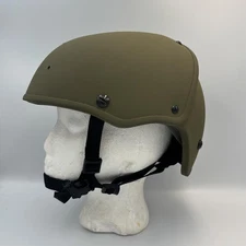 Crye Precision AirFrame™ Helmet w/3-Hole NVG Mount, Olive Drab Green - Large NEW