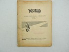1961 Norton Manxman 650 Spare Parts Book List Manual B15397h