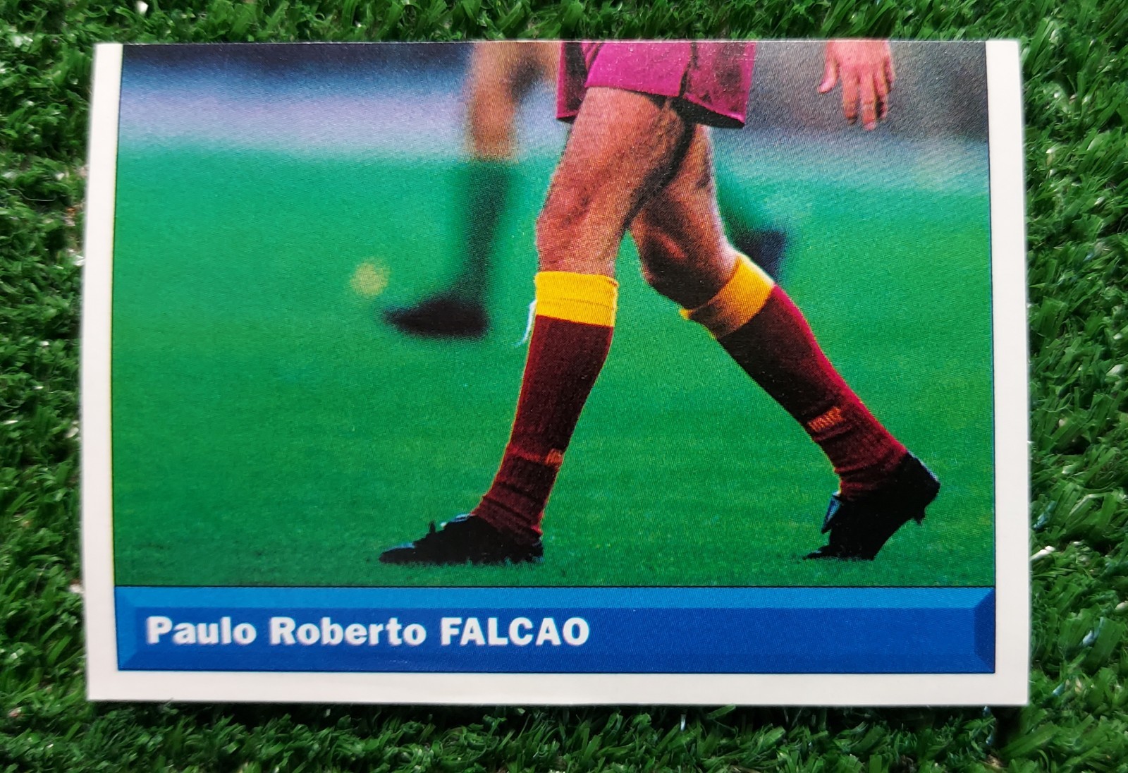 FIGURINA PIANETA CALCIO 96/97 DS ROMA N°576 FALCAO STICKER COLLECTIONS 1997 ⚽️