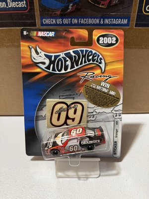 #ad Greg Biffle #60 Grainger Hot Wheels Diecast 1 64 2002 Nascar Diecast $39.99