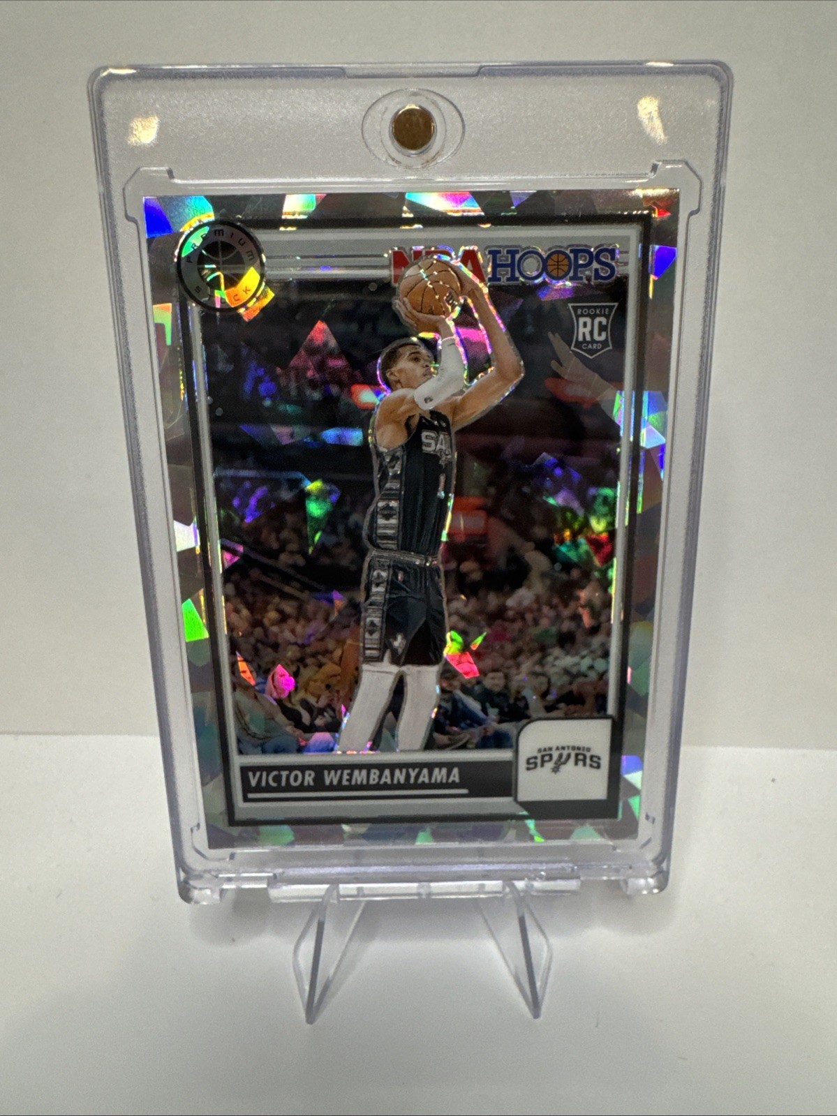 2023-24 Panini Nba Hoops Premium Stock - Victor Wembanyama #108 Ice Prizm (RC)