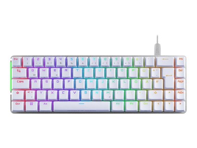 ASUS ROG Falchion Ace WHT Cablato USB Interruttore a chiave 90MP0346-BKDA11