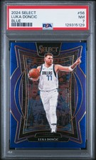 2024 PANINI SELECT BLUE #56 LUKA DONCIC PSA 7