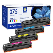 075 Toner Cartridge Set for Canon MF665CDW MF663Cdw LBP646Cdw 4Pack