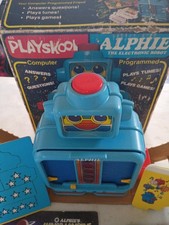 Vintage Playskool Alphie 1978 Electronic Robot IN BOX