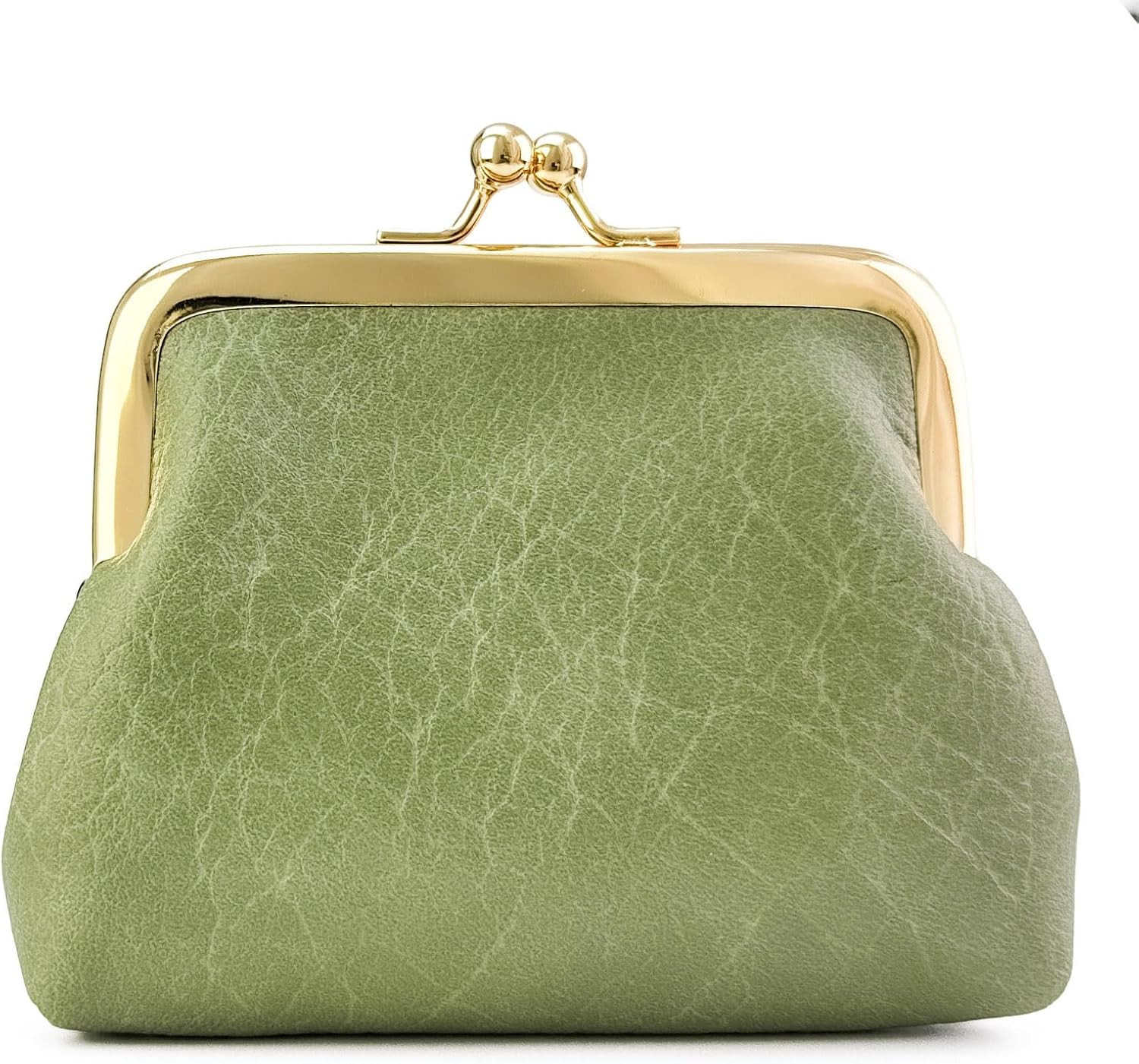 Cute Floral Buckle Coin Purses Vintage Pouch Kiss-lock Change Purse Wallets…