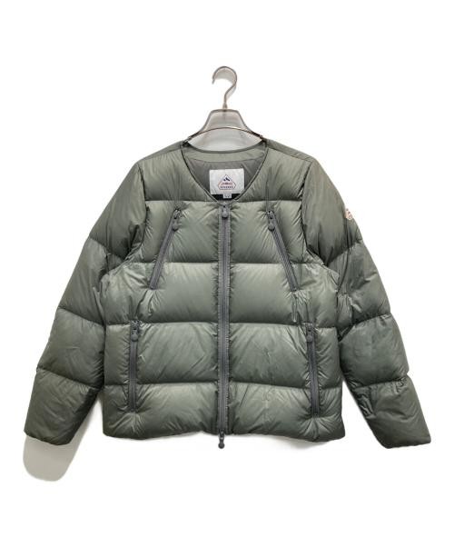 Down Jacket Collarless Puffer Coat Thin Warm Ligh… - image 1