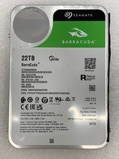 - FOR PARTS - Seagate Barracuda 22TB SATA 3.5in Enterprise HDD ST22000DM000