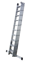 Lyte Three Section Industrial Extension Ladder – Aluminium EN131-2 Professional