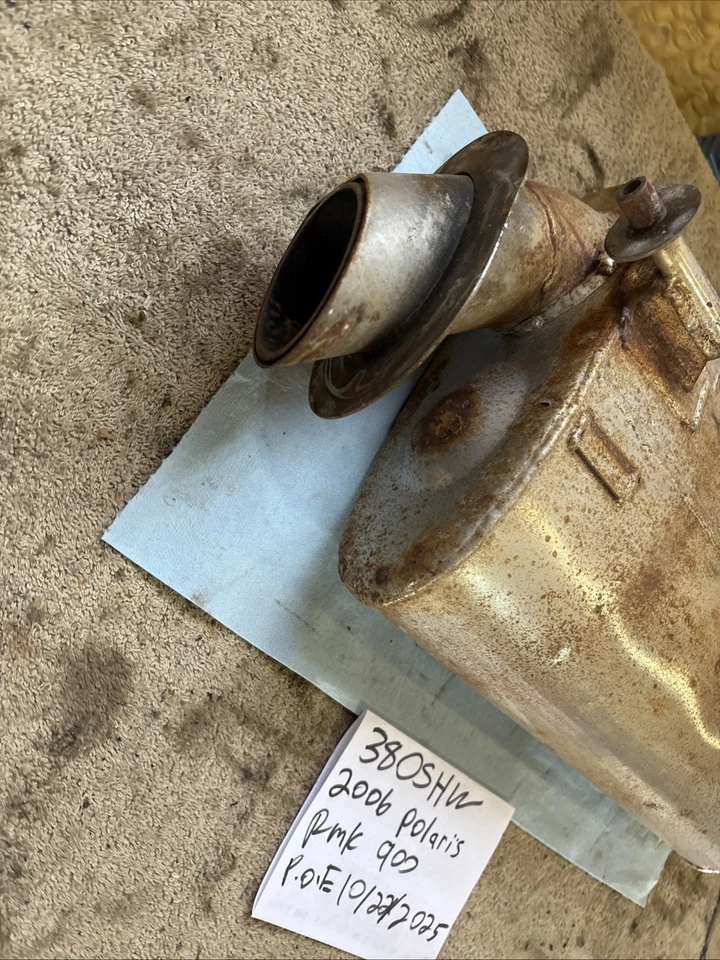 2006 Polaris RMK 900 выхлопной глушитель глушитель 380 - Изображение 3 из 4