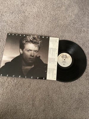 Bryan Adams Reckless Vinyl Record LP A&M SP-5013 1984