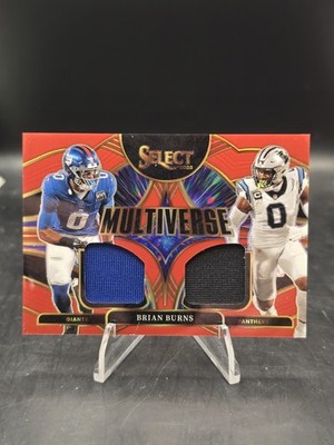 2025 Panini Select Brian Burns Multiverse Red Prizm #MVJ-BBS | eBay
