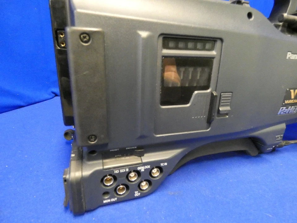 Panasonic AJ-HPX2700 P2HD Varicam Camcorder w/Canon YJ18x9B4 SD Lens, Viewfinder - Image 3 of 4