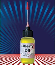 Standard Scale Model Train 100% Synthetic oil-1oz Bottle w/Stainless Applicator 