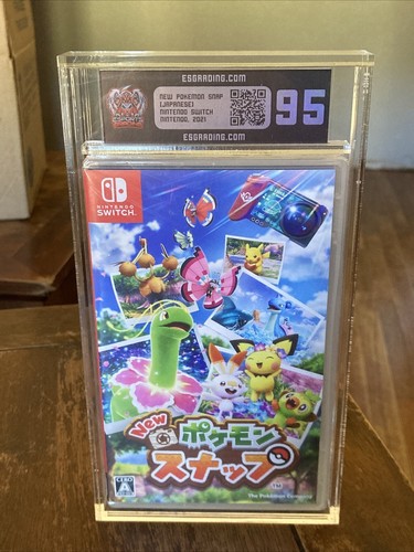 Pokemon Snap Nintendo Switch Japanese Graded 95 Grading ESG Sealed Video Game - Picture 2 of 6