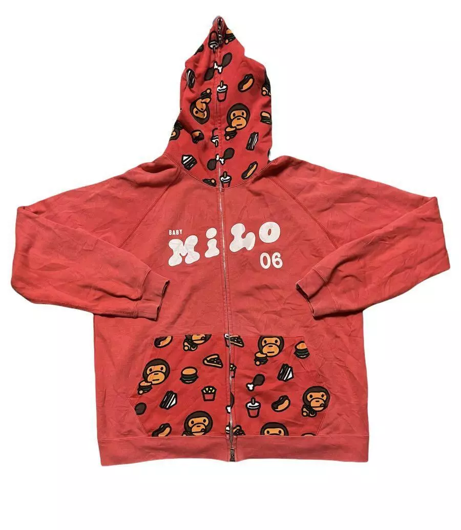 Baby Milo Junk food 2006 Hoodie Bape Jacket A Bathing Ape Japan eBay