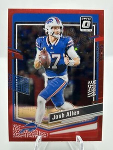 2023 Panini Donruss Optic - Red Stars Prizm #22 Josh Allen