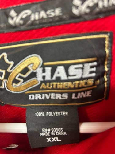 NASCAR Racing Chase Authentics Dale Earnhardt Jr Jersey Shirt Budweiser 2XL - Picture 4 of 11