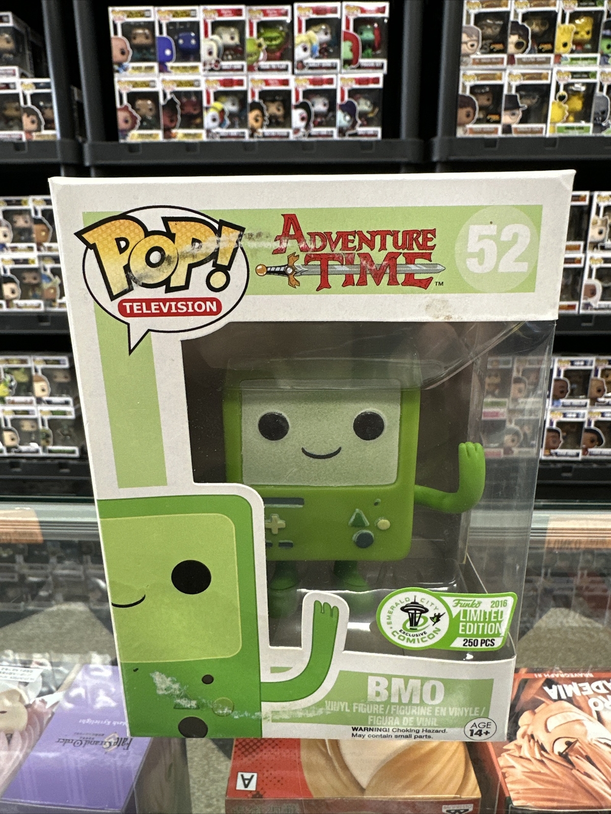 En Oferta ¡Nuevo En Caja Funko Pop! Hora De Aventuras Eccc 2016 Bmo Gitd Le 250