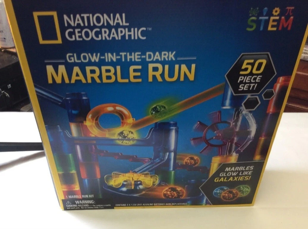 Glow-in-the-Dark Marble Run – National Geographic