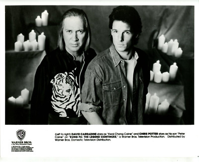 Chris Potter David Carradine Kung Fu 8x10 photo #B6443