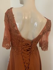 Fairy Goddess, Cottage Core, Vintage Mother In Law Wedding Dress, Prom, Small