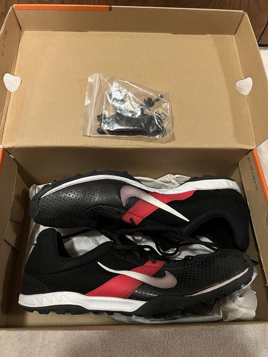 Nike Zoom Miler XC Track Spikes Mens US 11.5 D Black Brand New In