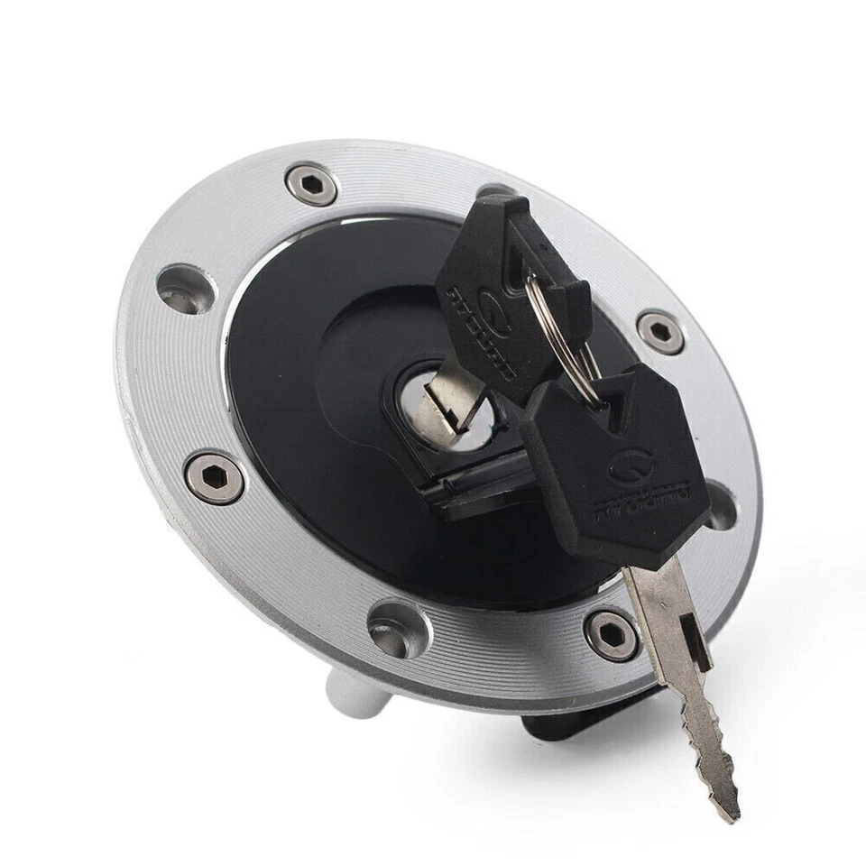 Llaves de bloqueo de tapa de tanque de combustible para Suzuki GSXR600 GSXR750 (1997-up) RGV125 / 250 Foto 4 de 4