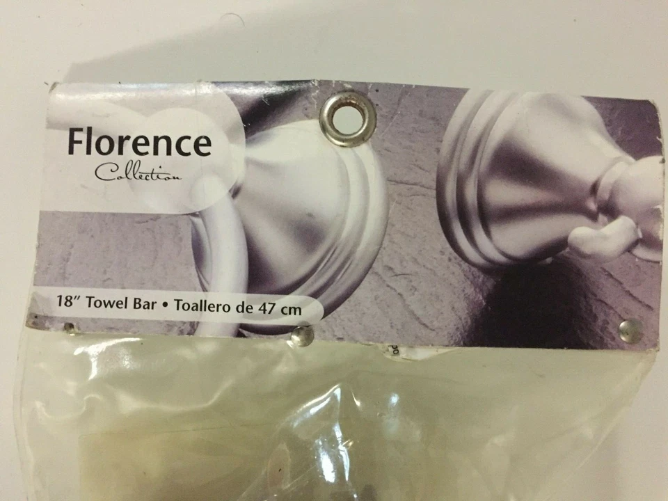 Toallero Florence Collection nuevo de 18 pulgadas - acabado níquel Foto 2 de 4