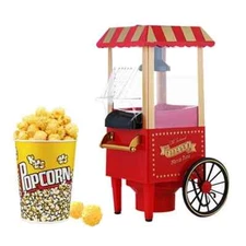 Electric Popcorn Maker Home Corn Popcorn Making Machine Fully Automatic Trolley