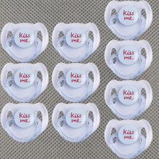 10pcs Pacifiers Magnetic Pacifier For Reborn Baby Dolls Replacement DIY Gift