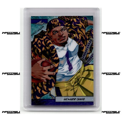 2025 Leaf Anime Nation - Purple #AN2B-49 Ja'Marr Chase /49 SP Anime