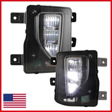 Led Fog Light For 2016-2018 Chevy Silverado 1500 Front Bumper Lamp Pair Kit Led Fog Light For 2016-2018 Chevy Silverado 1500 Front Bumper Lamp Pair Kit
