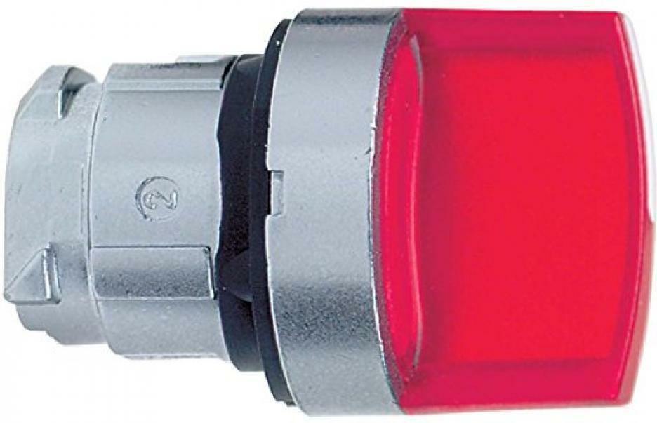 SCHNEIDER TESTA SELETTORE LUMINOSO ROSSO A LEVA CORTA 3 POSIZIONI ZB4BK1343
