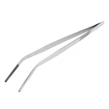 Futterpinzette aus Edelstahl - abgewinkelt 60 cm - Terrarium Fütterungshilfe